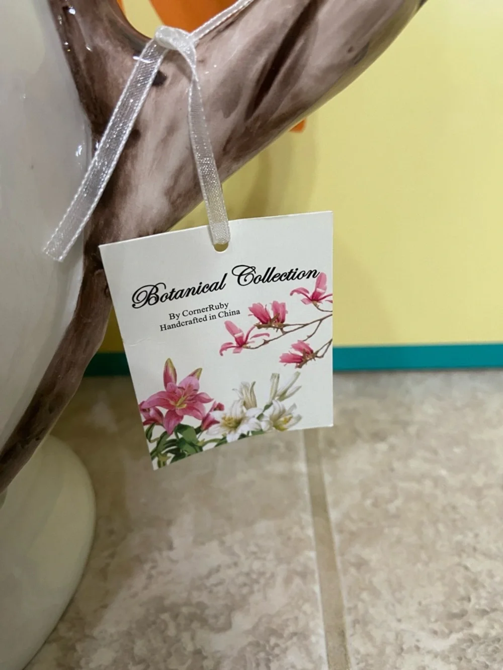 Corner Ruby Botanical Collection Pitcher - Picture 10 of 10